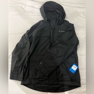 New Men’s Columbia Omnitech Jacket